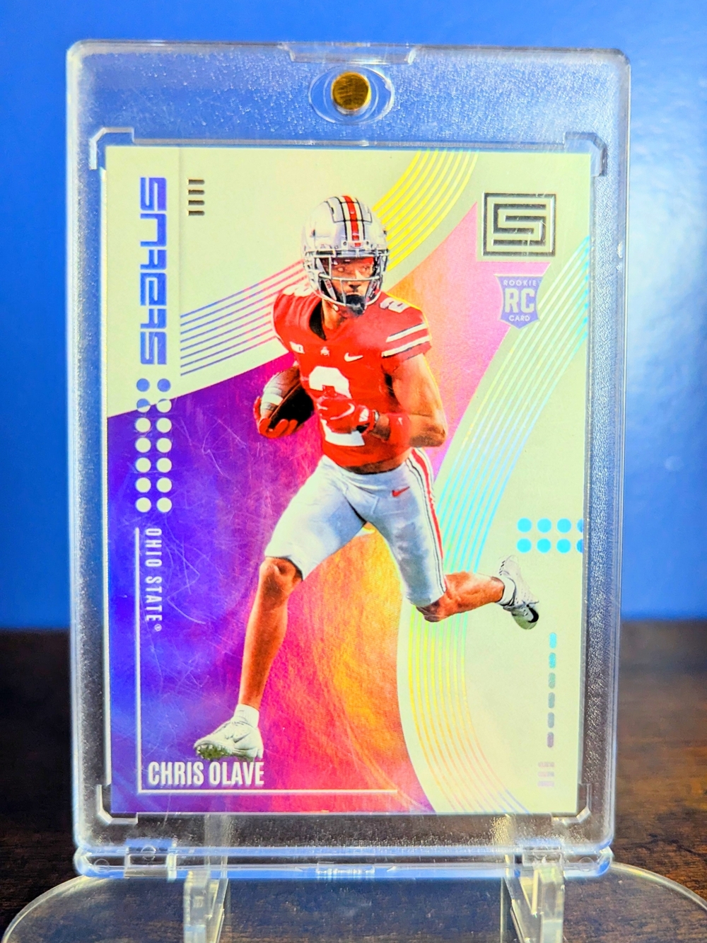 2022 Panini Chronicles Draft Picks - Status Chris Olave #10 (RC)